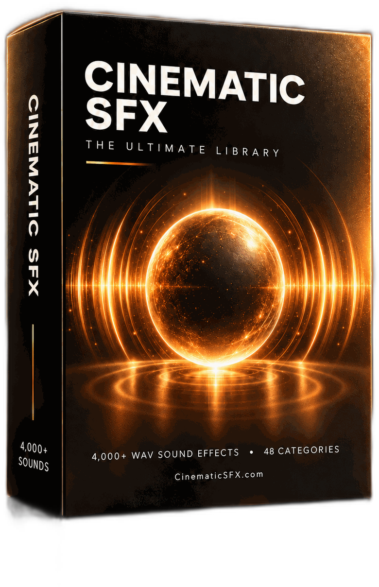 The Ultimate Cinematic SFX Library — product box